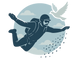 Aerial Ash Scattering Logo