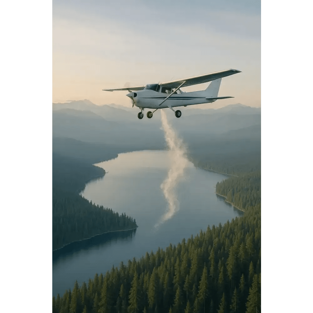 Ash Scattering Ceremony by Plane - Aerial Ash Scattering