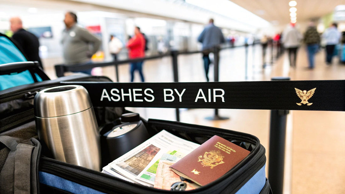 Transporting Ashes by Plane: A Complete Travel Guide