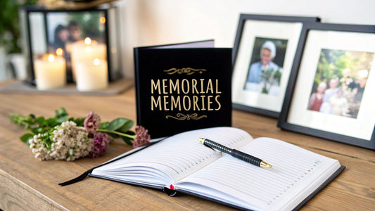 Top 8 Memorial Guest Book Ideas for a Personal Tribute