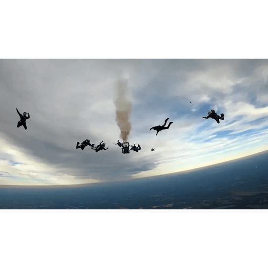 Ash Scattering Memorial Ceremony - Aerial Ash Scattering