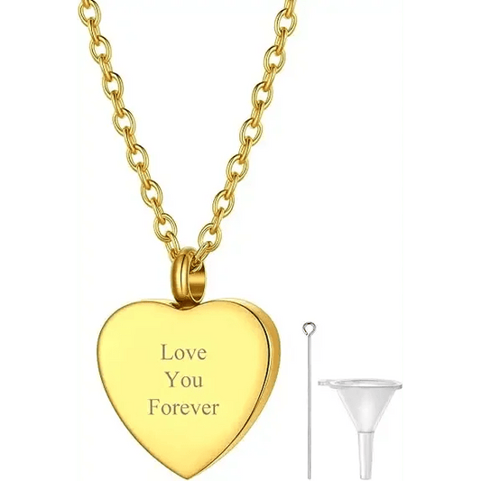 Richsteel Urn Necklace - Aerial Ash Scattering